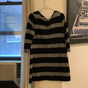 Striped shift dress